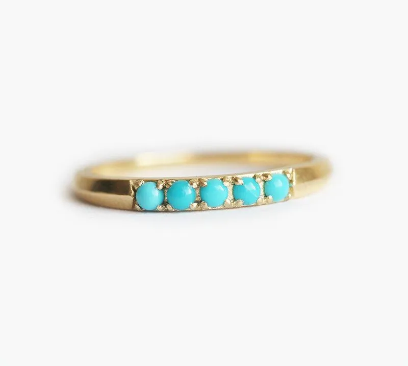 Lourdes Turquoise Ring view 4