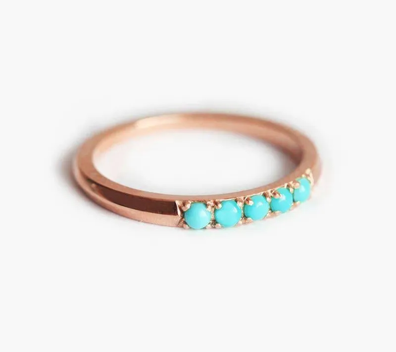 Lourdes Turquoise Ring view 6