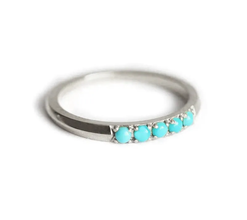 Lourdes Turquoise Ring view 7