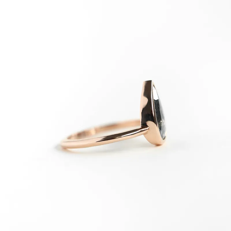 Mabel Salt & Pepper Diamond Ring view 3