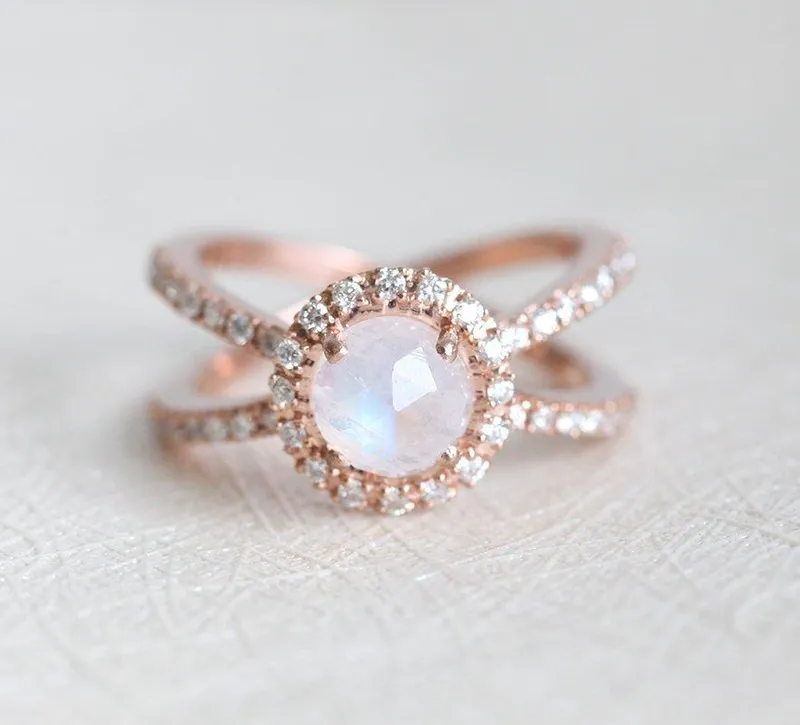 MAGDALENA MOONSTONE DIAMOND RING vy 6