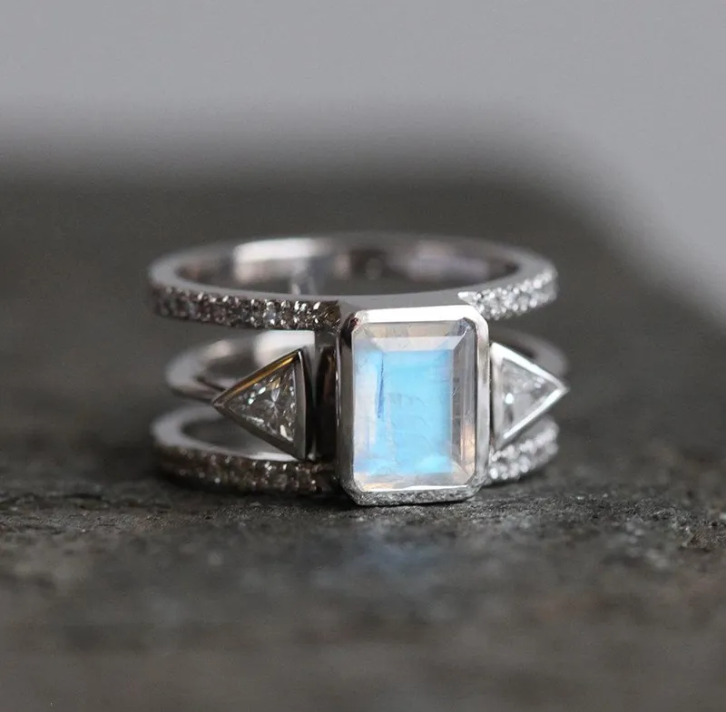 MAJESTY MOONSTONE WEDDING SET vy 3