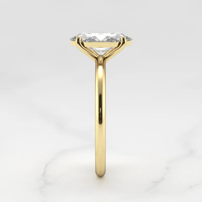 Marquise Solitaire Diamond Ring vy 10