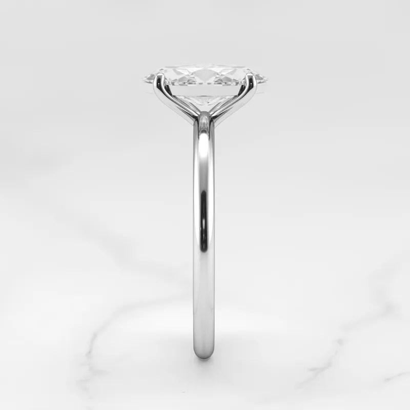 Marquise Solitaire Diamond Ring vy 12