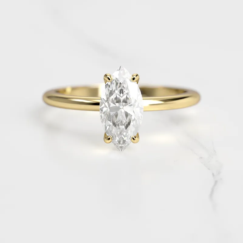 Marquise Solitaire Diamond Ring engagement ring