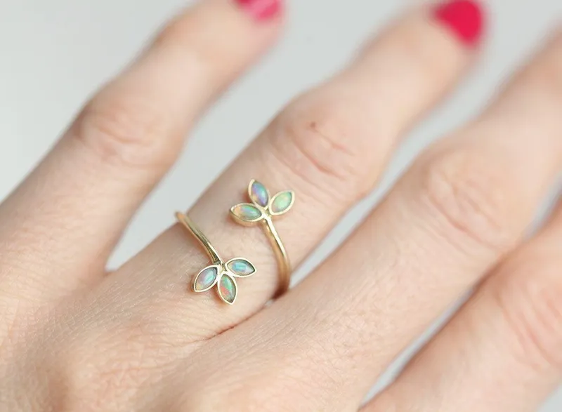 Marsha Opal Ring view 2