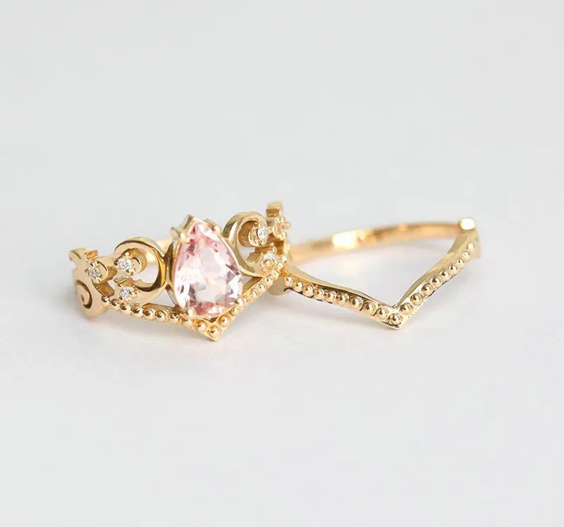 MAXINE MORGANITE RING vy 6