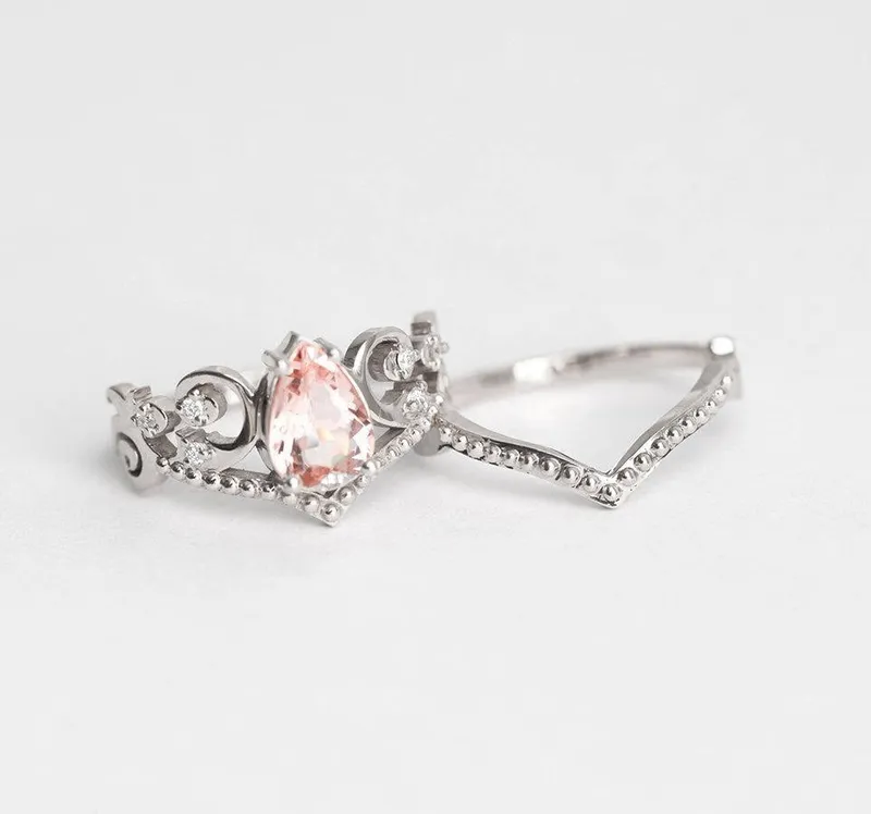 MAXINE MORGANITE RING vy 7