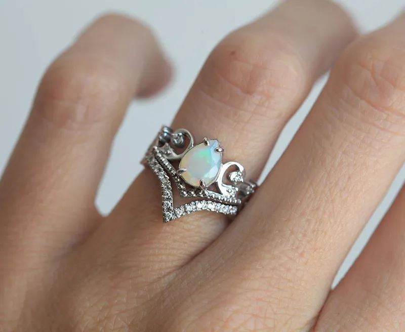MAXINE OPAL RING view 3