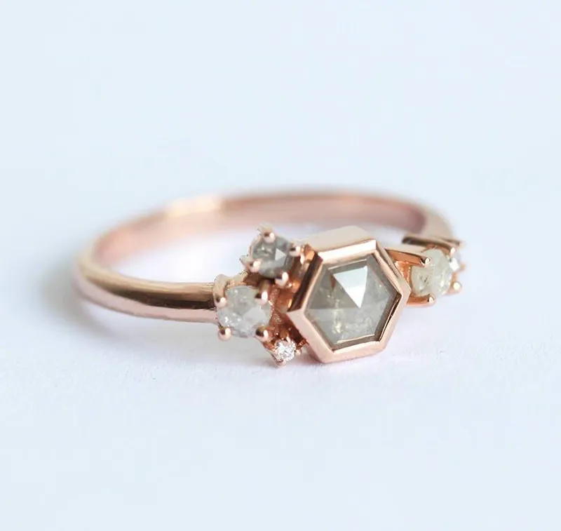 Meadow Salt & Pepper Ring Set view 5