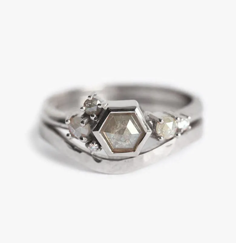 Meadow Salt & Pepper Ring Set view 7