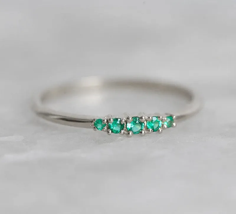 Monroe Emerald Ring vy 11