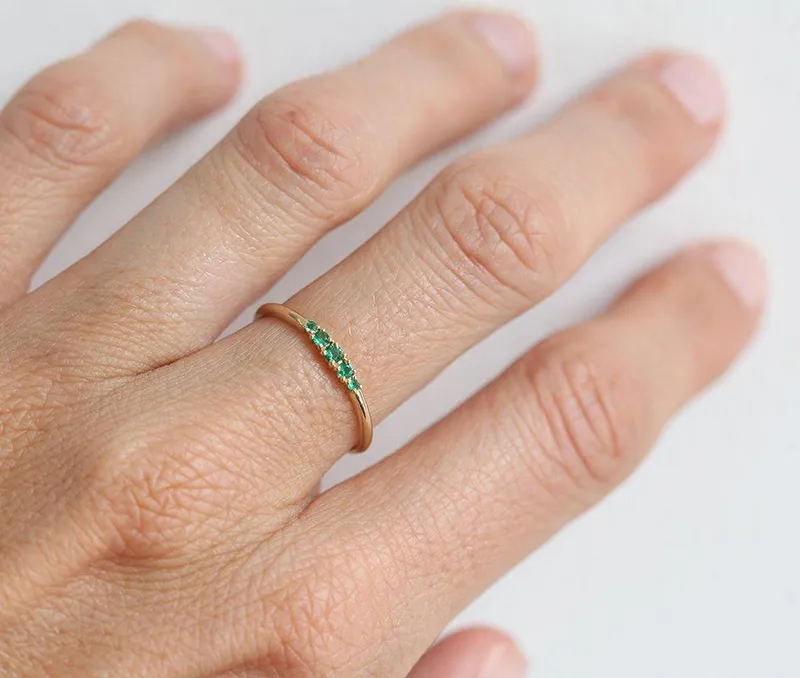 Monroe Emerald Ring vy 3