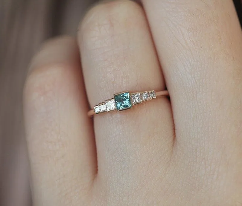 Montana Sapphire Diamond Ring vy 4
