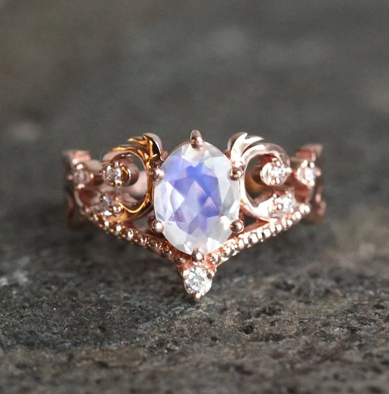 NAIRA OVAL ALEXANDRITE RING vy 7
