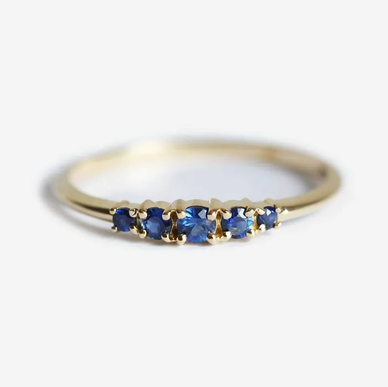 Nova Blue Sapphire Ring vy 4