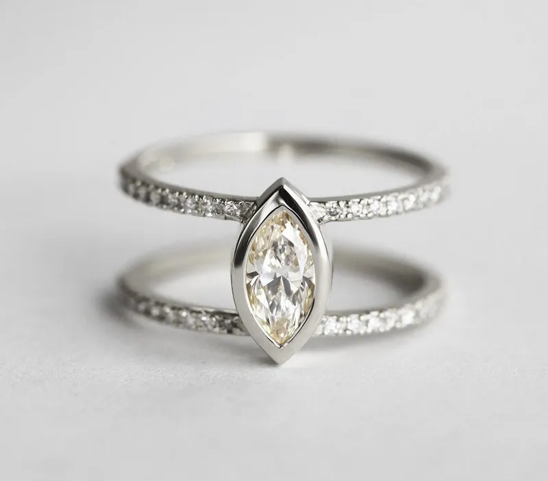 OLGA DIAMOND RING vy 2