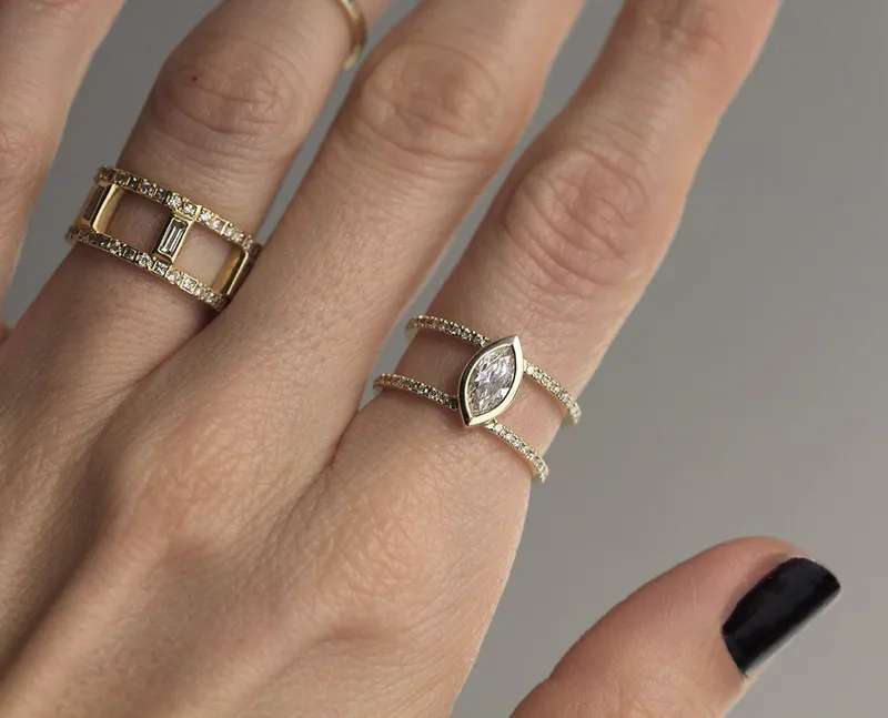 OLGA DIAMOND RING vy 3
