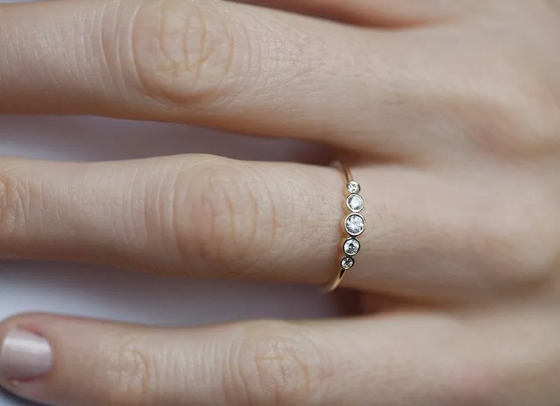 Otty Five Diamond Band vy 5