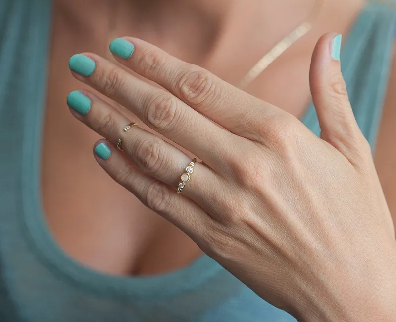 Otty Opal & Diamond Ring view 5