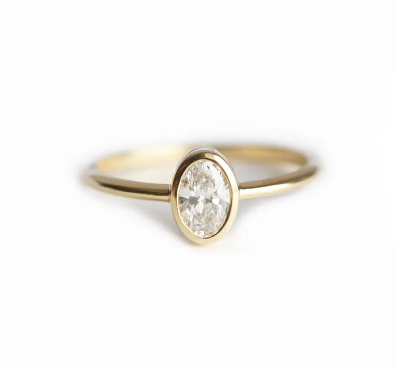 Oval Diamond Ring, Oval Engagement Ring oval cut engagement ring