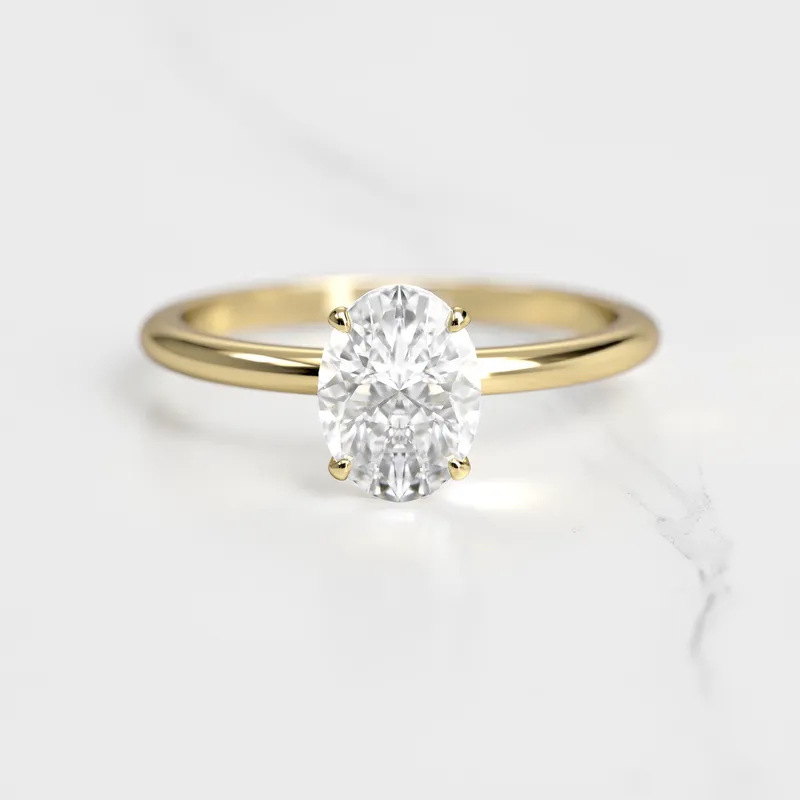 Oval Solitaire Diamond Ring diamond oval cut engagement ring