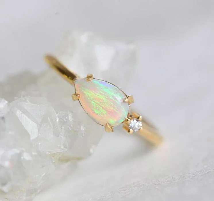 Pamela Pear Opal Ring vy 11