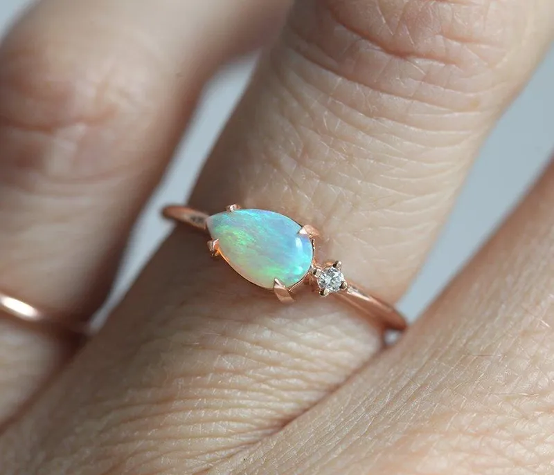 Pamela Pear Opal Ring vy 6