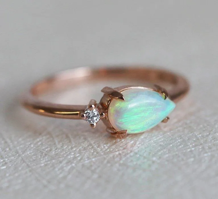 Pamela Pear Opal Ring vy 8
