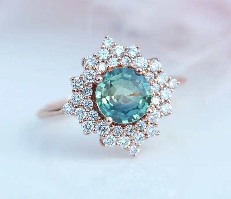 Patricia Sapphire Diamond Ring vy 11