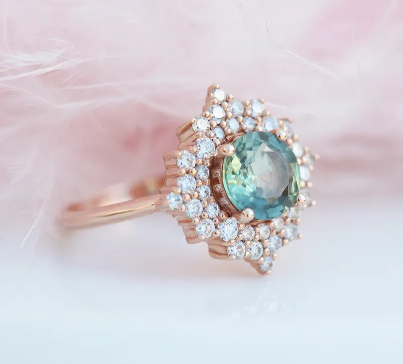 Patricia Sapphire Diamond Ring vy 13