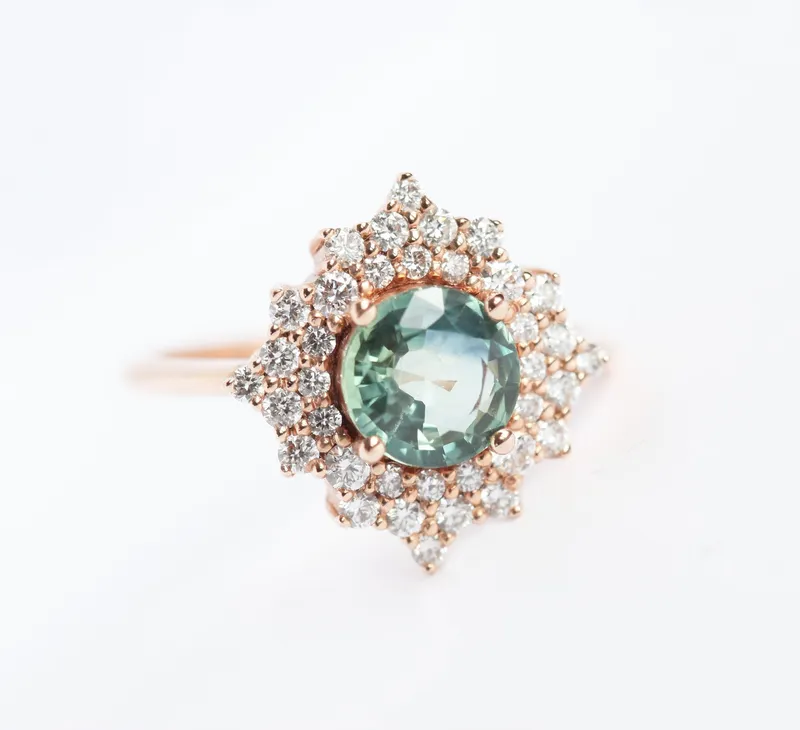 Patricia Sapphire Diamond Ring vy 3