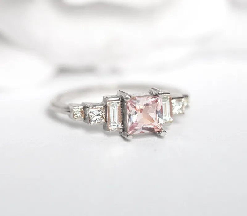 Paula Artdeco Sapphire Diamonds Ring vy 12