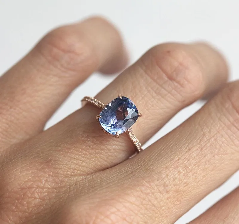 RACHEL CEYLON SAPPHIRE DIAMOND RING vy 3
