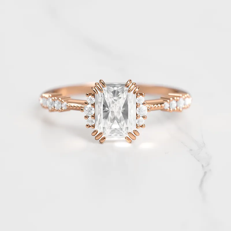 RADIANT CLUSTER DIAMOND RING vy 2