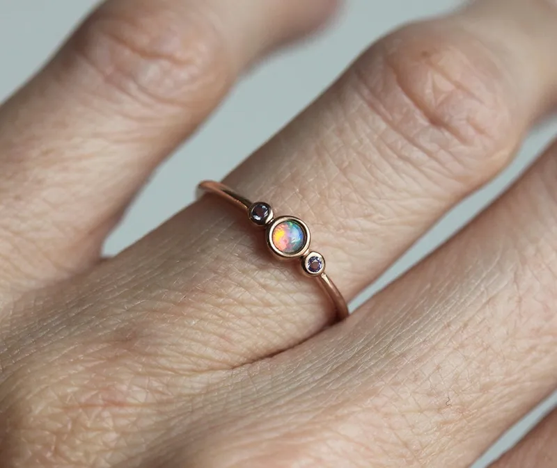 Rania Opal Ring vy 5