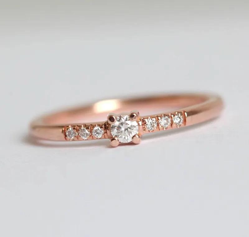 Ria Diamond Ring view 2