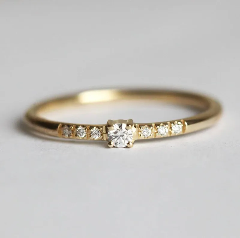Ria Diamond Ring view 5