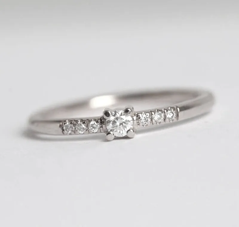 Ria Diamond Ring view 6