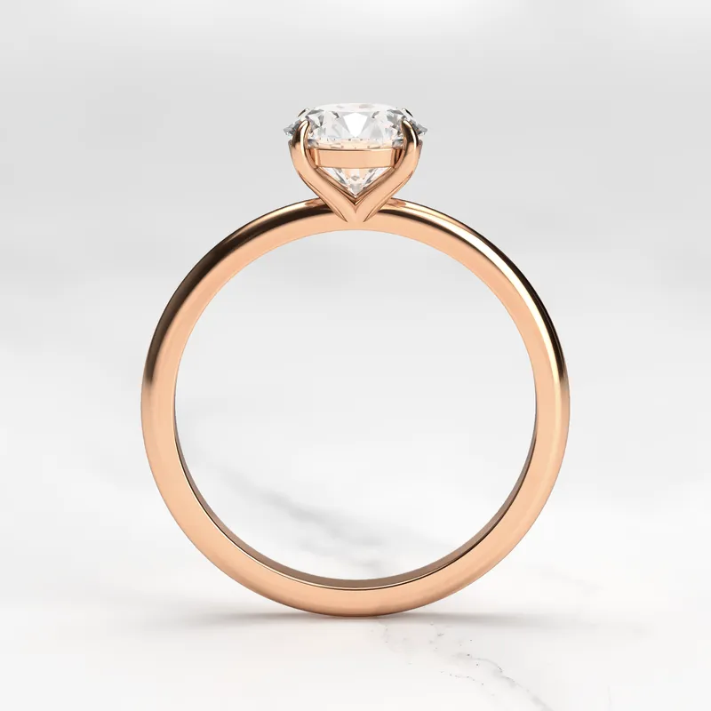 Round Solitaire Diamond Ring view 10
