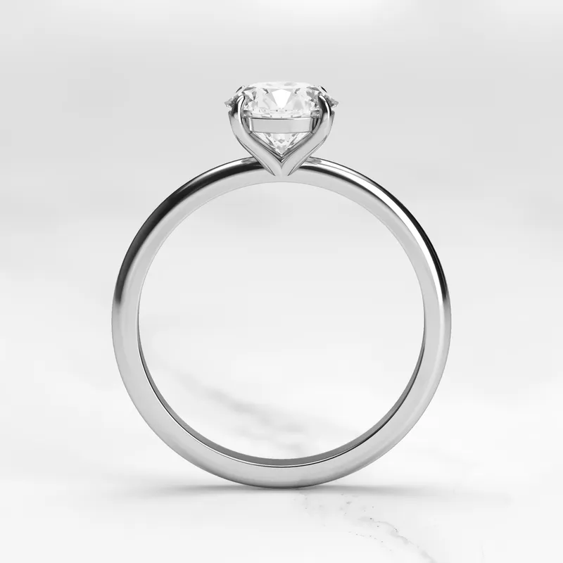 Round Solitaire Diamond Ring view 11