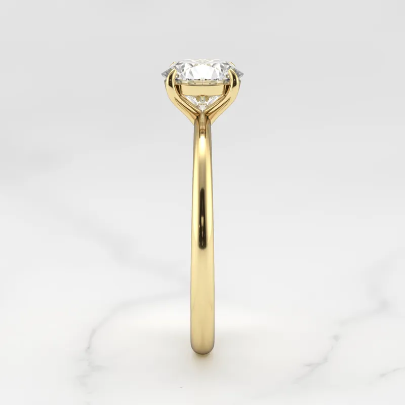 Round Solitaire Diamond Ring view 7