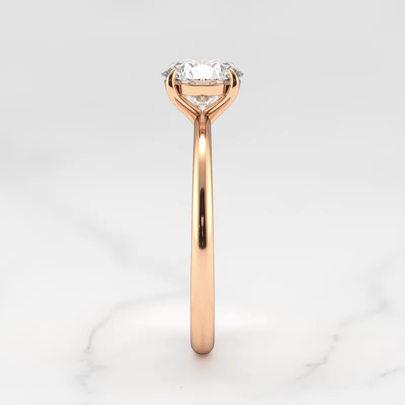 Round Solitaire Diamond Ring view 8