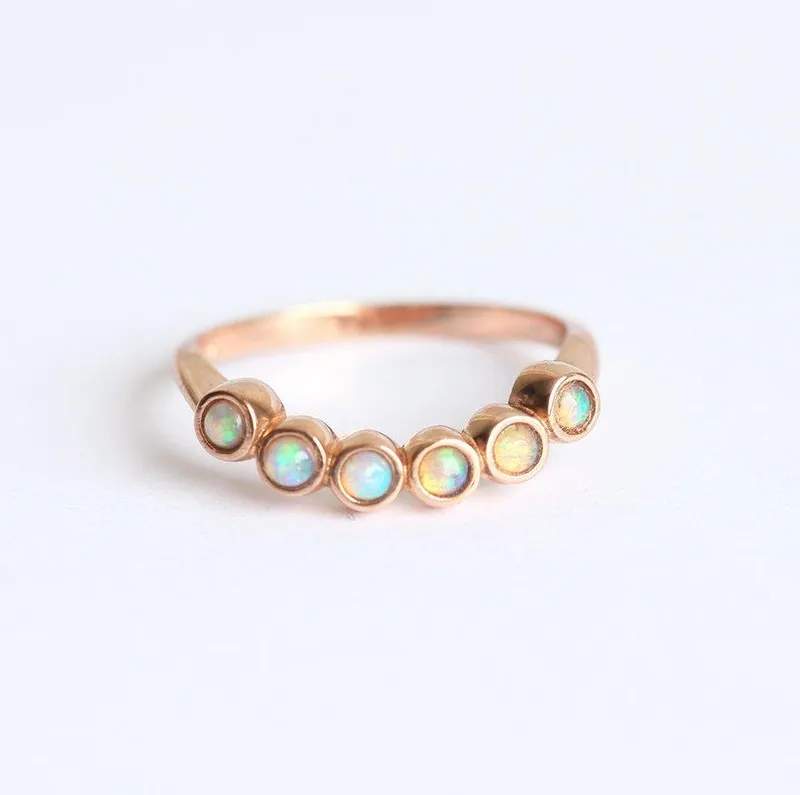 Scottie Marquise Opal Set view 4