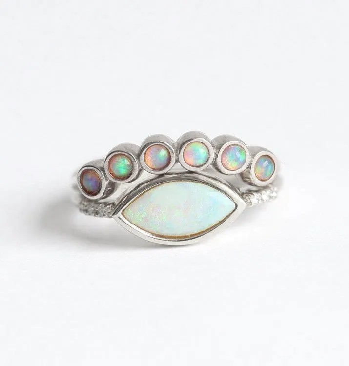Scottie Marquise Opal Set view 6