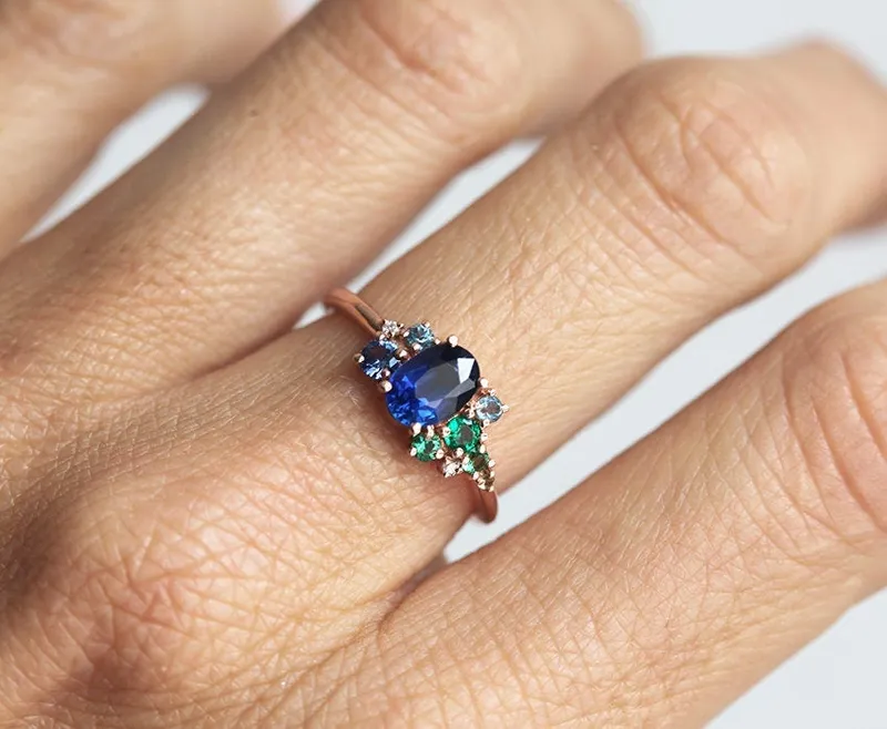 Spencer Oval Alexandrite Ring vy 5