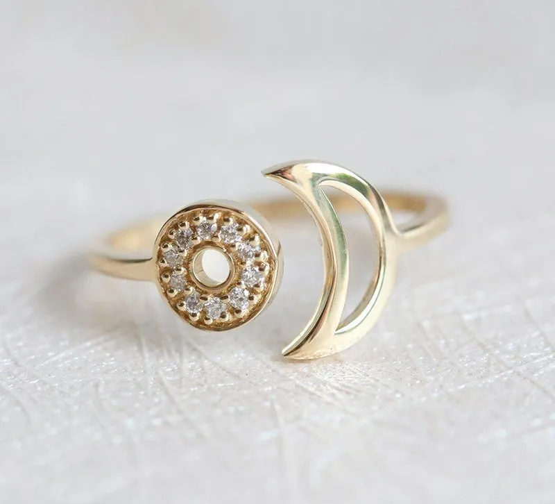 Sun & Moon Ring view 4