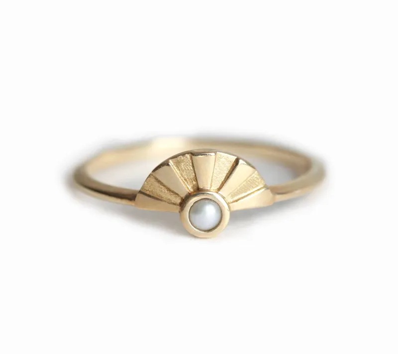 SUN RUBY RING, SUN RING view 4