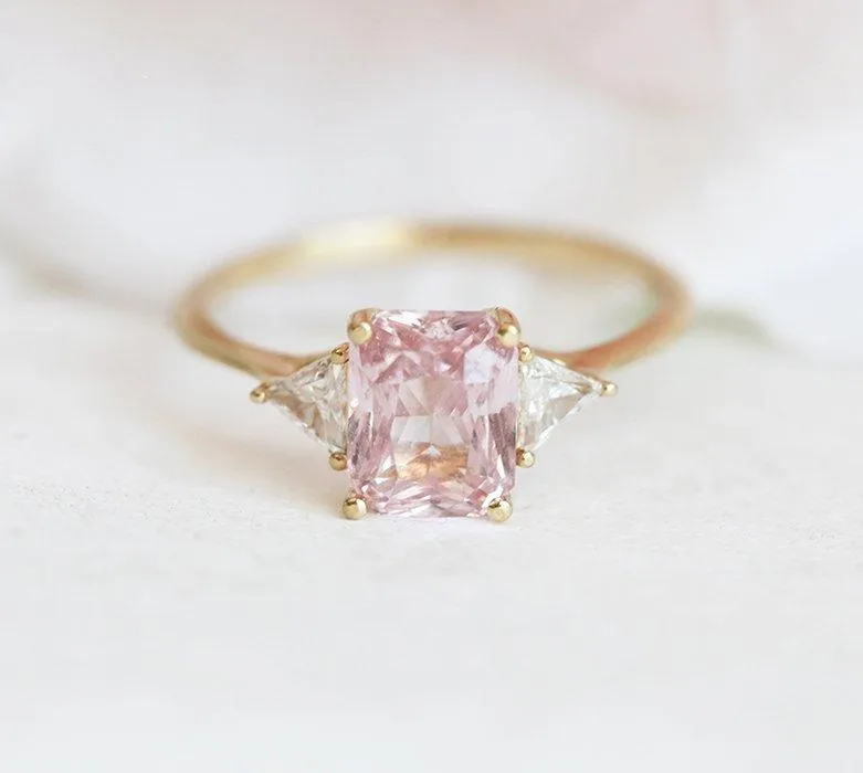 THERESA SAPPHIRE DIAMOND RING view 10
