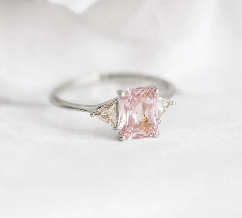 THERESA SAPPHIRE DIAMOND RING view 12